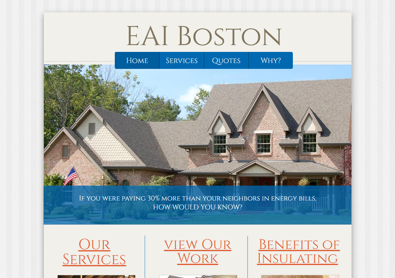 EAI Boston website before the rebuild