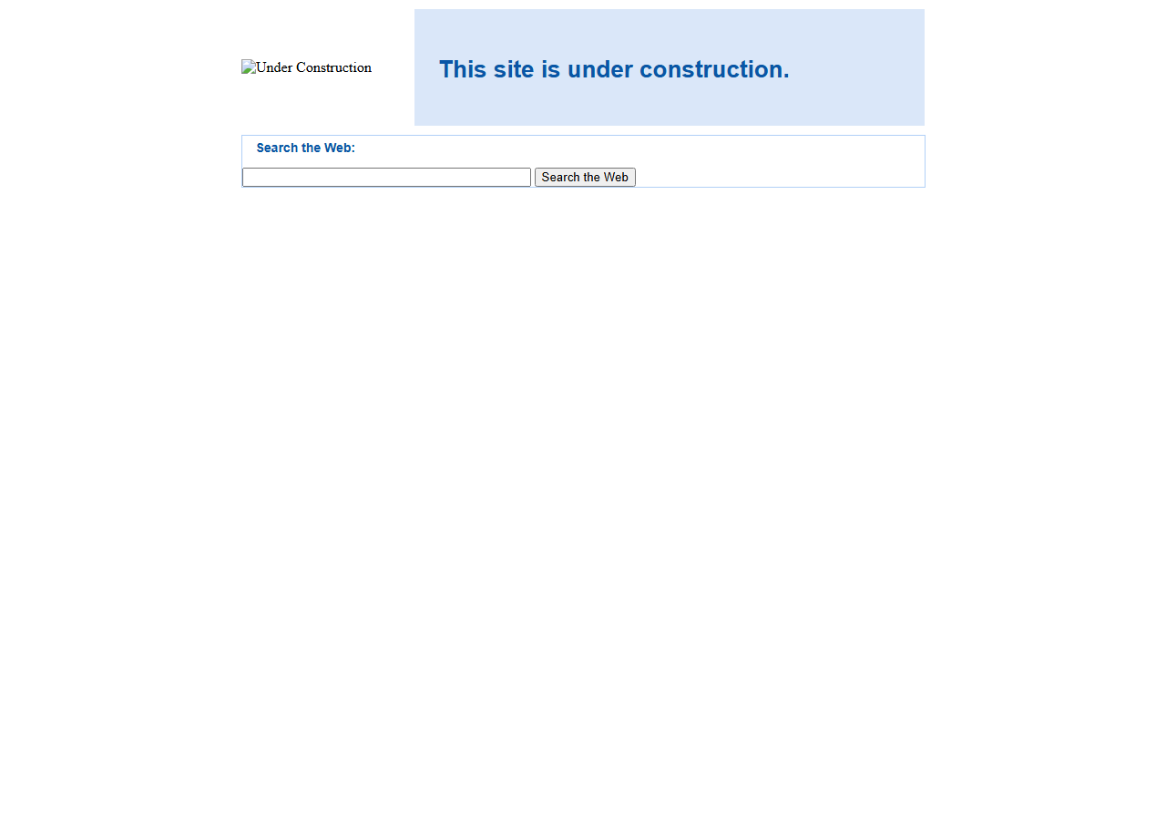 Summer Street Builders website before the rebuild